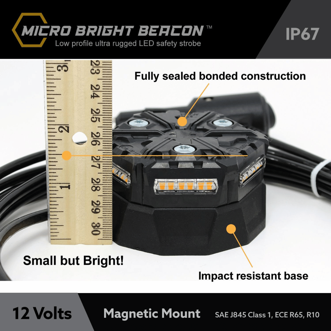 Micro Bright™ 軍規級固態警示燈｜汽車款