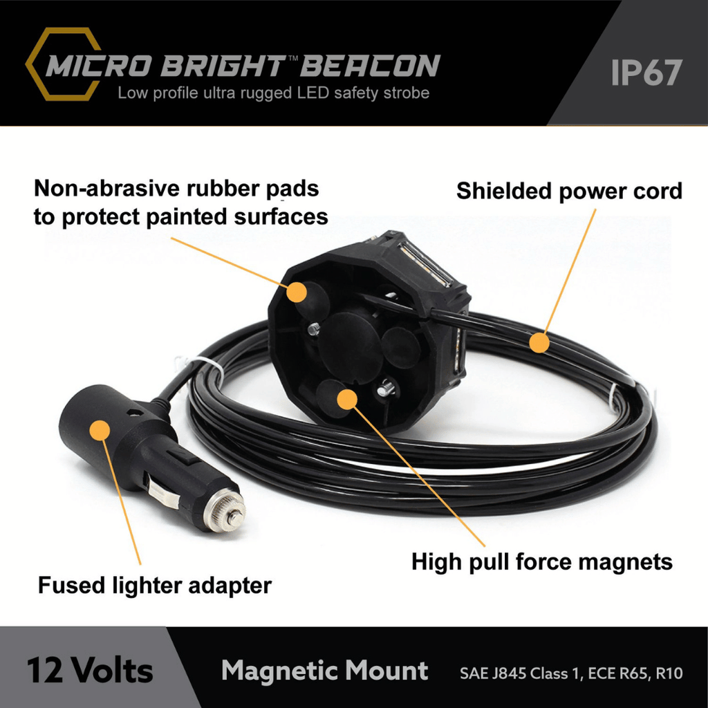 Micro Bright™ 軍規級固態警示燈｜汽車款